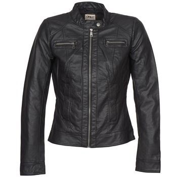 BANDIT  women's Leather jacket in Black