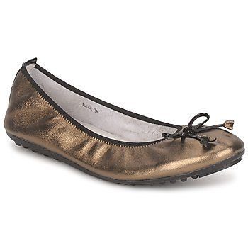 ELIANE  women's Shoes (Pumps / Ballerinas) in Gold