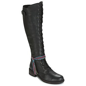 HARDY  women's High Boots in Black