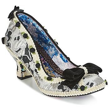 BISH BASH BOW  women's Court Shoes in Silver