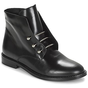 DHAVLEN  women's Mid Boots in Black