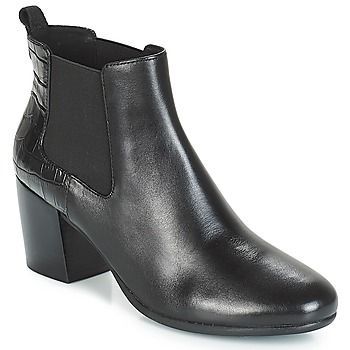 D NEW LUCINDA  women's Low Ankle Boots in Black