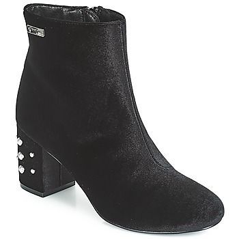CHANNON  women's Low Ankle Boots in Black