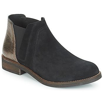 DEMI BEAT  women's Low Ankle Boots in Black