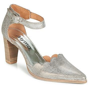 GLORIA  women's Court Shoes in Grey