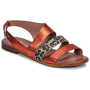 CHAT BUCKLE  women's Sandals in Red