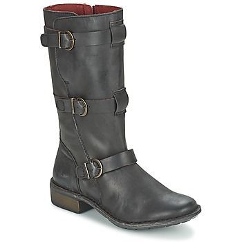 GROWUP  women's High Boots in Black