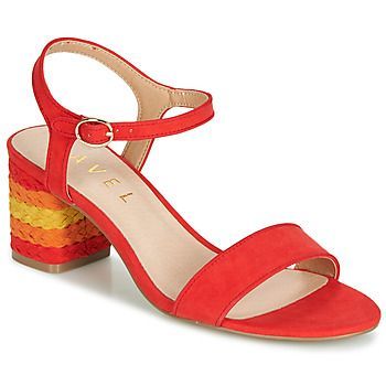 CLEMONT  women's Sandals in Orange
