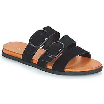 BUCKLE UP BUTTERCUP  women's Mules / Casual Shoes in Black