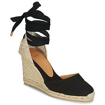 CARINA  women's Espadrilles / Casual Shoes in Black