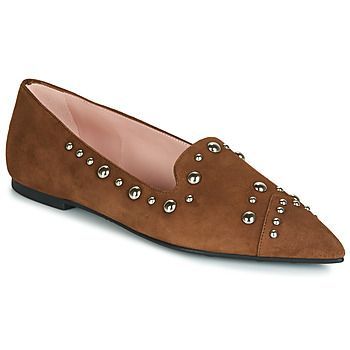 ANGELIS  women's Loafers / Casual Shoes in Brown