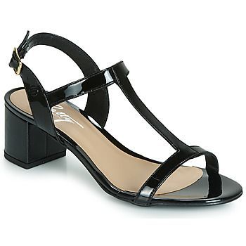 CREPE  women's Sandals in Black