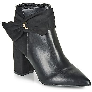 FALABEL  women's Low Ankle Boots in Black