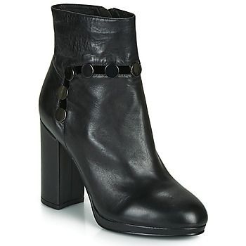GLORIA  women's Low Ankle Boots in Black