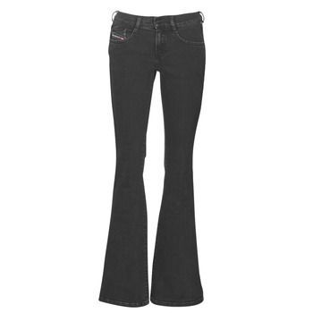 EBBEY  women's Bootcut Jeans in Black