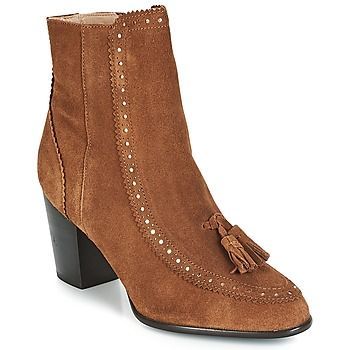 DORIANE  women's Low Ankle Boots in Brown