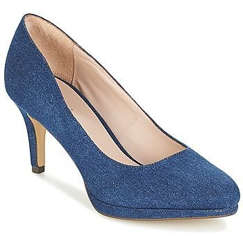 CRYSTAL  women's Court Shoes in Blue