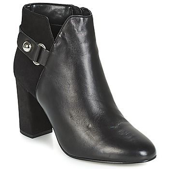 BIG BAND  women's Low Ankle Boots in Black