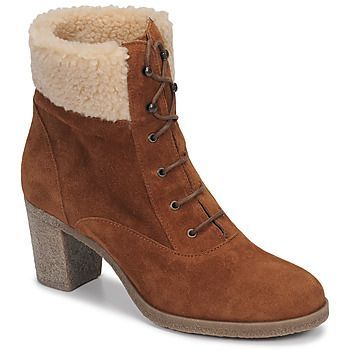 BOHEME  women's Low Ankle Boots in Brown