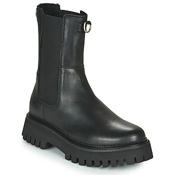 GROOV Y  women's Mid Boots in Black