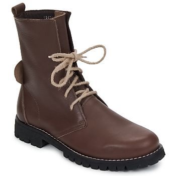 BIKE  women's Mid Boots in Brown