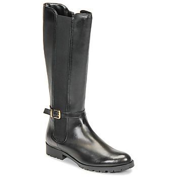 ELODIE  women's High Boots in Black