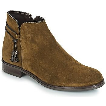 BILLY  women's Mid Boots in Green