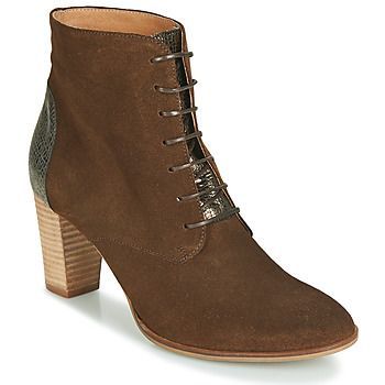 CLAUDIA  women's Mid Boots in Brown