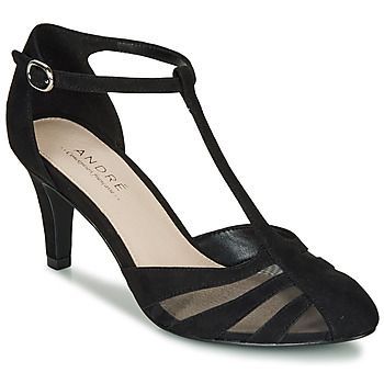 FALBALINE  women's Court Shoes in Black