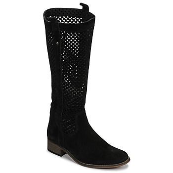 DIVOUI  women's High Boots in Black