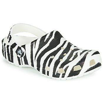CLASSIC ANIMAL PRINT CLOG  women's Clogs (Shoes) in Black