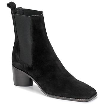 BERGAMOTE  women's Low Ankle Boots in Black