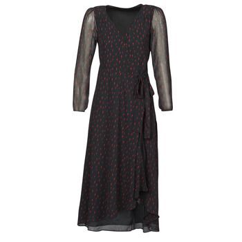 BR30225  women's Long Dress in Black