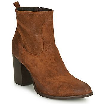 IDIA  women's Low Ankle Boots in Brown