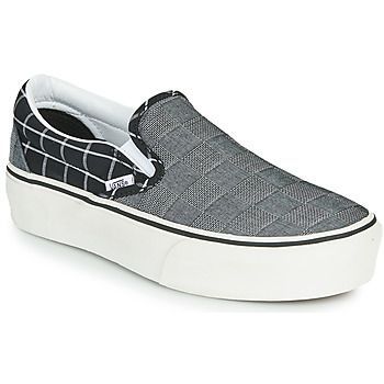 CLASSIC SLIP-ON PLATFORM  women's Slip-ons (Shoes) in Grey