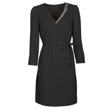 BR30265  women's Dress in Black
