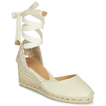 CARINA  women's Espadrilles / Casual Shoes in White