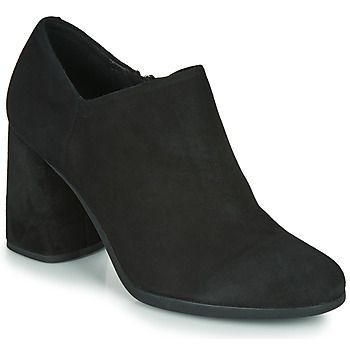 D CALINDA HIGH  women's Court Shoes in Black