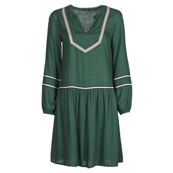 FR30231  women's Dress in Green