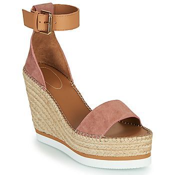 GLYN  women's Espadrilles / Casual Shoes in Pink