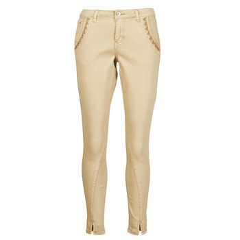 HOLLY TWILL PANT  women's Trousers in Beige