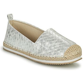 186000F4S  women's Espadrilles / Casual Shoes in Silver