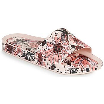 BEACH SLIDE PRINT AD  women's Mules / Casual Shoes in Pink