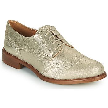 CODEUX  women's Casual Shoes in Gold
