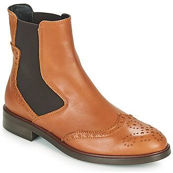 CRISTAL  women's Mid Boots in Brown