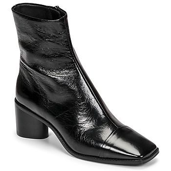 BRISEIS  women's Low Ankle Boots in Black