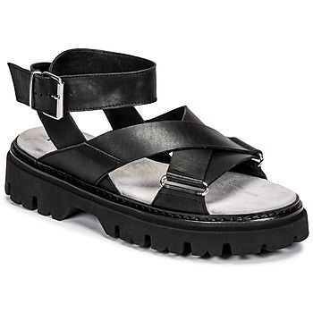 6757-100-NERO  women's Sandals in Black