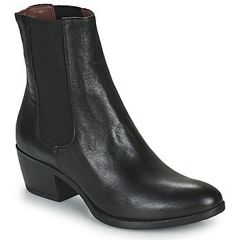 DALLAS  women's Low Ankle Boots in Black