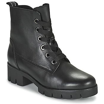 7171127  women's Low Ankle Boots in Black