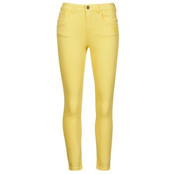 ALBA  women's Trousers in Yellow